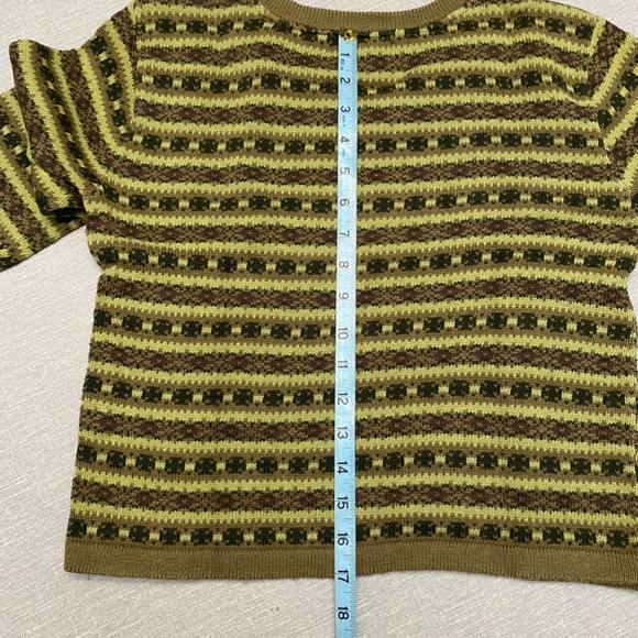 Variable Greens Sweater - Picture 4 of 5
